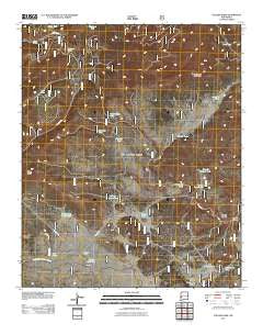 Collins Park New Mexico Historical topographic map, 1:24000 scale, 7.5 X 7.5 Minute, Year 2011