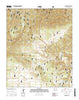Collins Park New Mexico Current topographic map, 1:24000 scale, 7.5 X 7.5 Minute, Year 2017