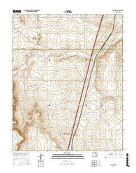 Colmor New Mexico Current topographic map, 1:24000 scale, 7.5 X 7.5 Minute, Year 2017