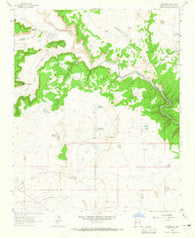 Colonias New Mexico Historical topographic map, 1:24000 scale, 7.5 X 7.5 Minute, Year 1963