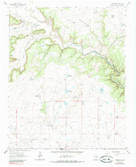 Colonias New Mexico Historical topographic map, 1:24000 scale, 7.5 X 7.5 Minute, Year 1963