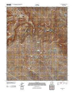Colonias New Mexico Historical topographic map, 1:24000 scale, 7.5 X 7.5 Minute, Year 2010