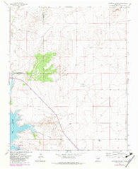 Colorado Canyon New Mexico Historical topographic map, 1:24000 scale, 7.5 X 7.5 Minute, Year 1966