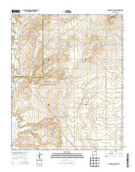 Colorado Canyon New Mexico Historical topographic map, 1:24000 scale, 7.5 X 7.5 Minute, Year 2013