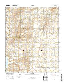 Colorado Canyon New Mexico Historical topographic map, 1:24000 scale, 7.5 X 7.5 Minute, Year 2013