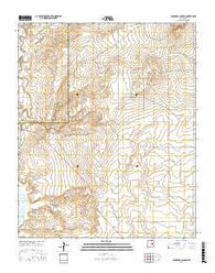 Colorado Canyon New Mexico Current topographic map, 1:24000 scale, 7.5 X 7.5 Minute, Year 2017