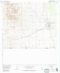 Columbus New Mexico Historical topographic map, 1:24000 scale, 7.5 X 7.5 Minute, Year 1965