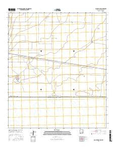 Columbus SE New Mexico Current topographic map, 1:24000 scale, 7.5 X 7.5 Minute, Year 2017