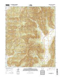 Comanche Peak New Mexico Historical topographic map, 1:24000 scale, 7.5 X 7.5 Minute, Year 2013