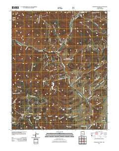 Comanche Point New Mexico Historical topographic map, 1:24000 scale, 7.5 X 7.5 Minute, Year 2011