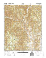 Comanche Point New Mexico Current topographic map, 1:24000 scale, 7.5 X 7.5 Minute, Year 2013