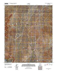 Comanche Spring New Mexico Historical topographic map, 1:24000 scale, 7.5 X 7.5 Minute, Year 2010