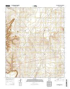 Comanche Spring New Mexico Historical topographic map, 1:24000 scale, 7.5 X 7.5 Minute, Year 2013