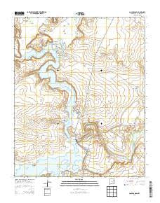 Conchas Dam New Mexico Historical topographic map, 1:24000 scale, 7.5 X 7.5 Minute, Year 2013