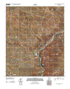 Conejo Creek East New Mexico Historical topographic map, 1:24000 scale, 7.5 X 7.5 Minute, Year 2010