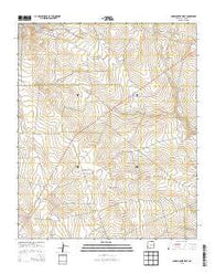 Conejo Creek West New Mexico Historical topographic map, 1:24000 scale, 7.5 X 7.5 Minute, Year 2013