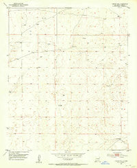 Connor Well New Mexico Historical topographic map, 1:24000 scale, 7.5 X 7.5 Minute, Year 1952
