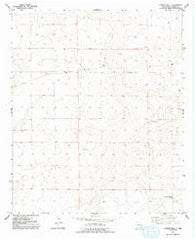 Connor Well New Mexico Historical topographic map, 1:24000 scale, 7.5 X 7.5 Minute, Year 1952
