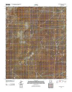 Connor Well New Mexico Historical topographic map, 1:24000 scale, 7.5 X 7.5 Minute, Year 2010