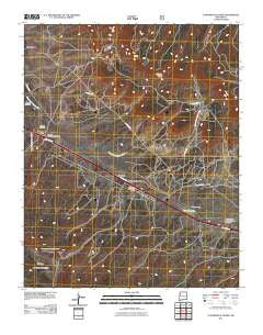 Continental Divide New Mexico Historical topographic map, 1:24000 scale, 7.5 X 7.5 Minute, Year 2011