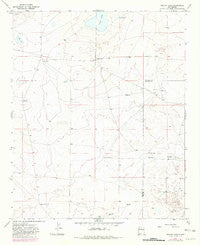 Cooley Lake New Mexico Historical topographic map, 1:24000 scale, 7.5 X 7.5 Minute, Year 1967