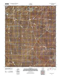 Cooley Lake New Mexico Historical topographic map, 1:24000 scale, 7.5 X 7.5 Minute, Year 2010