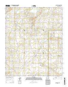 Cooley Lake New Mexico Historical topographic map, 1:24000 scale, 7.5 X 7.5 Minute, Year 2013