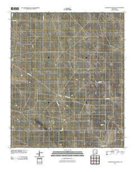 Cooper-Good Ranch New Mexico Historical topographic map, 1:24000 scale, 7.5 X 7.5 Minute, Year 2010