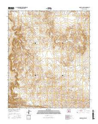 Cooper Canyon New Mexico Current topographic map, 1:24000 scale, 7.5 X 7.5 Minute, Year 2017