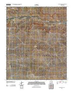 Cooper Ranch New Mexico Historical topographic map, 1:24000 scale, 7.5 X 7.5 Minute, Year 2010