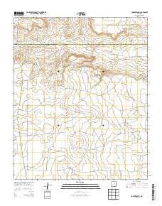 Cooper Ranch New Mexico Historical topographic map, 1:24000 scale, 7.5 X 7.5 Minute, Year 2013