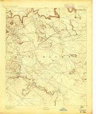 Corazon New Mexico Historical topographic map, 1:125000 scale, 30 X 30 Minute, Year 1894