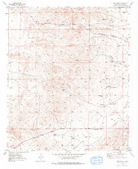 Corn Ranch New Mexico Historical topographic map, 1:24000 scale, 7.5 X 7.5 Minute, Year 1949