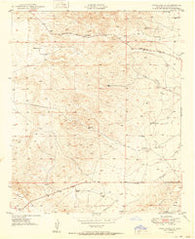 Corn Ranch New Mexico Historical topographic map, 1:24000 scale, 7.5 X 7.5 Minute, Year 1950