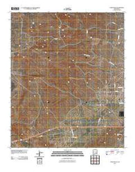Corn Ranch New Mexico Historical topographic map, 1:24000 scale, 7.5 X 7.5 Minute, Year 2010