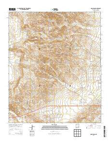 Corn Ranch New Mexico Historical topographic map, 1:24000 scale, 7.5 X 7.5 Minute, Year 2013
