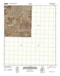 Corner Well New Mexico Historical topographic map, 1:24000 scale, 7.5 X 7.5 Minute, Year 2010