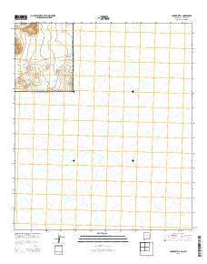 Corner Well New Mexico Historical topographic map, 1:24000 scale, 7.5 X 7.5 Minute, Year 2013
