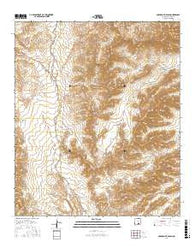 Cornucopia Ranch New Mexico Current topographic map, 1:24000 scale, 7.5 X 7.5 Minute, Year 2017