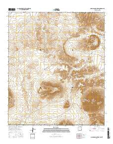 Cornudas Mountain New Mexico Current topographic map, 1:24000 scale, 7.5 X 7.5 Minute, Year 2017