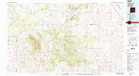 Corona New Mexico Historical topographic map, 1:100000 scale, 30 X 60 Minute, Year 1980