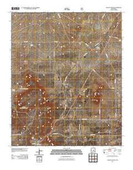 Corona North New Mexico Historical topographic map, 1:24000 scale, 7.5 X 7.5 Minute, Year 2011