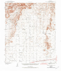 Corralitos Ranch New Mexico Historical topographic map, 1:62500 scale, 15 X 15 Minute, Year 1943