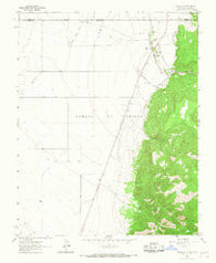 Costilla New Mexico Historical topographic map, 1:24000 scale, 7.5 X 7.5 Minute, Year 1963
