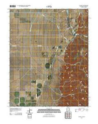 Costilla New Mexico Historical topographic map, 1:24000 scale, 7.5 X 7.5 Minute, Year 2010