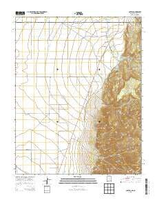 Costilla New Mexico Current topographic map, 1:24000 scale, 7.5 X 7.5 Minute, Year 2013