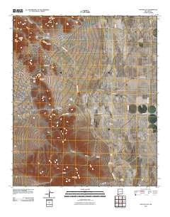 Cotton City New Mexico Historical topographic map, 1:24000 scale, 7.5 X 7.5 Minute, Year 2010