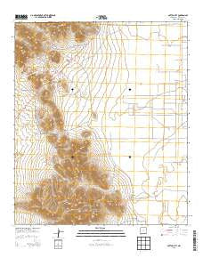 Cotton City New Mexico Historical topographic map, 1:24000 scale, 7.5 X 7.5 Minute, Year 2013