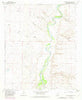 Cottonwood Draw New Mexico Historical topographic map, 1:24000 scale, 7.5 X 7.5 Minute, Year 1967