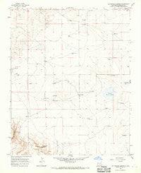 Cottonwood Springs New Mexico Historical topographic map, 1:24000 scale, 7.5 X 7.5 Minute, Year 1966